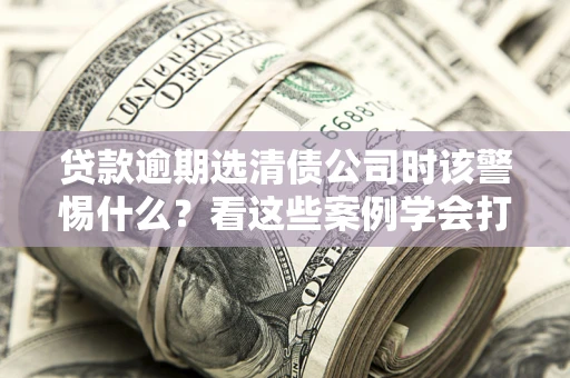 武汉贷款逾期选清债公司时该警惕什么？看这些案例学会打翻身仗