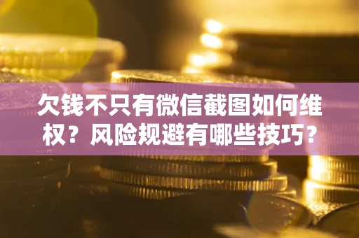 武汉欠钱不只有微信截图如何维权？风险规避有哪些技巧？
