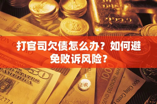 武汉打官司欠债怎么办？如何避免败诉风险？