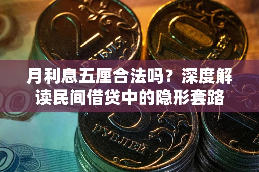 武汉月利息五厘合法吗？深度解读民间借贷中的隐形套路