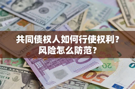 武汉共同债权人如何行使权利？风险怎么防范？