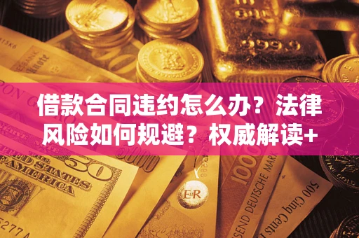 武汉借款合同违约怎么办？法律风险如何规避？权威解读+实用指南