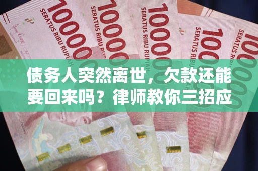 武汉债务人突然离世，欠款还能要回来吗？律师教你三招应对