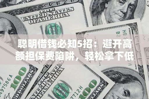 武汉聪明借钱必知5招：避开高额担保费陷阱，轻松拿下低息贷款