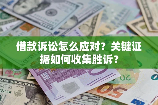 武汉借款诉讼怎么应对？关键证据如何收集胜诉？